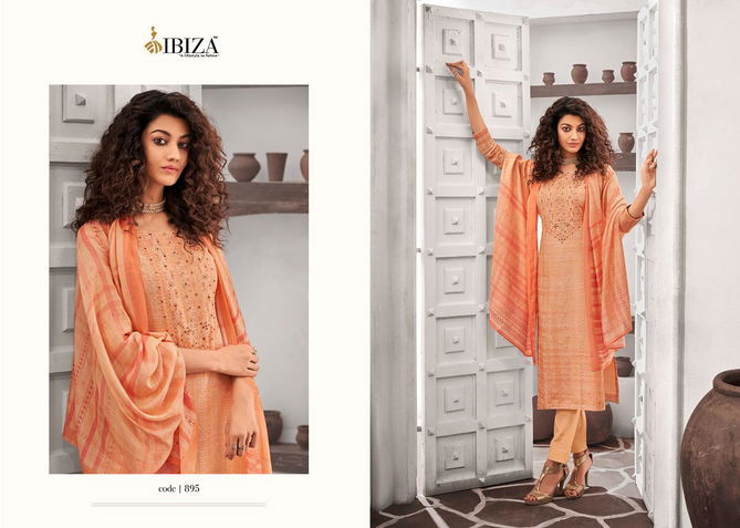 Ibiza Etalica Designer Fancy Casual Wear Dress Material Collection
