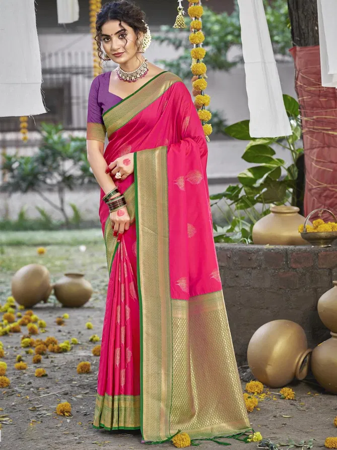 Nirmala Silk By Bunawat Silk Wedding Saree Wholesale Shop In Surat