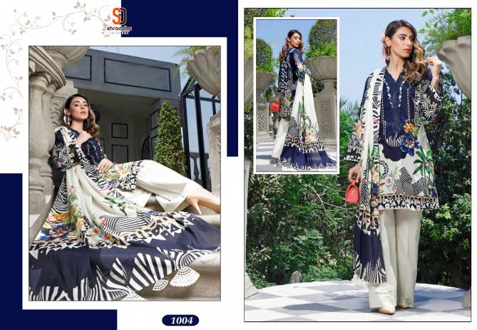 Shraddha Mahgul 2 Fancy Latest Designer Law Cotton Printed Embroidery Pakistani Salwar Kameez Collection
