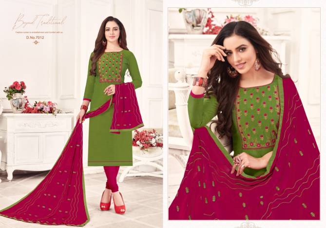 Ff Anokhi Latest Fancy Casual Wear jharna silk Churidar Dress Materials Collection
