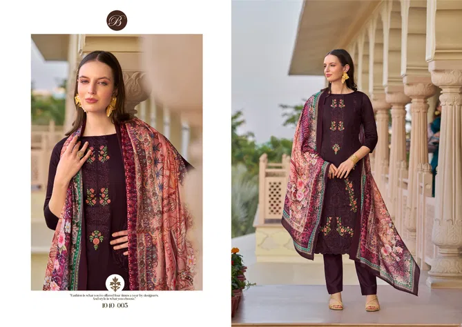 Zarqash Vol 3 By Belliza Jam Cotton Digital Printed Dress Material Online Wholesale