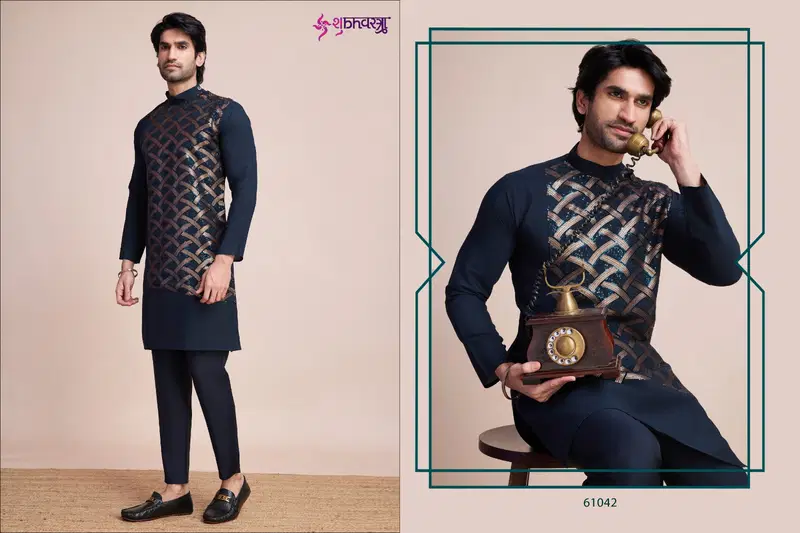 Menswear Vibes By Shubhvastra Silk Wholesale Kurta Suppliers In Mumbai