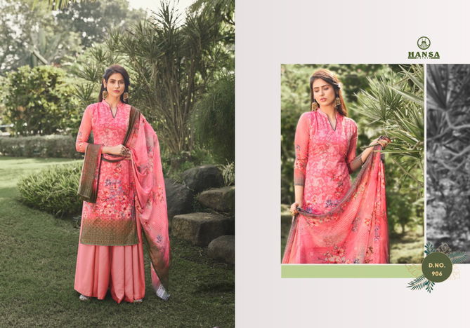 HANSA VANSHIKA Latest fancy Festive Wear Georgette Digital Print With Work Heavy Salwar Suit Collection