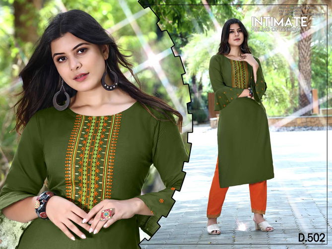 Trisha Ethnic Wear Latest Fancy Kurti With Bottom Collection
