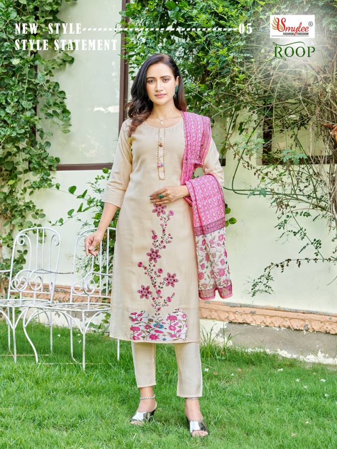 Roop By Rung Embroidery Kurti With Bottom Dupatta Wholesale Clothing Suppliers In India
