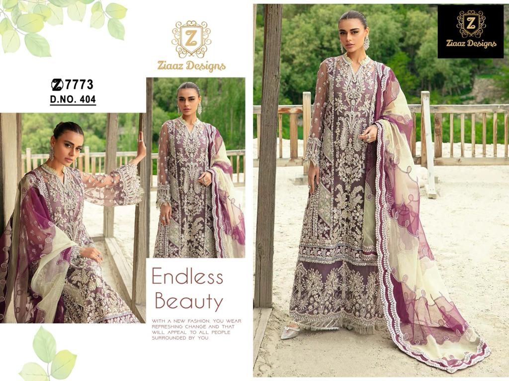 Ziaaz Designs 404 Wholesale Pakistani Salwar Kameez suppliers in Mumbai