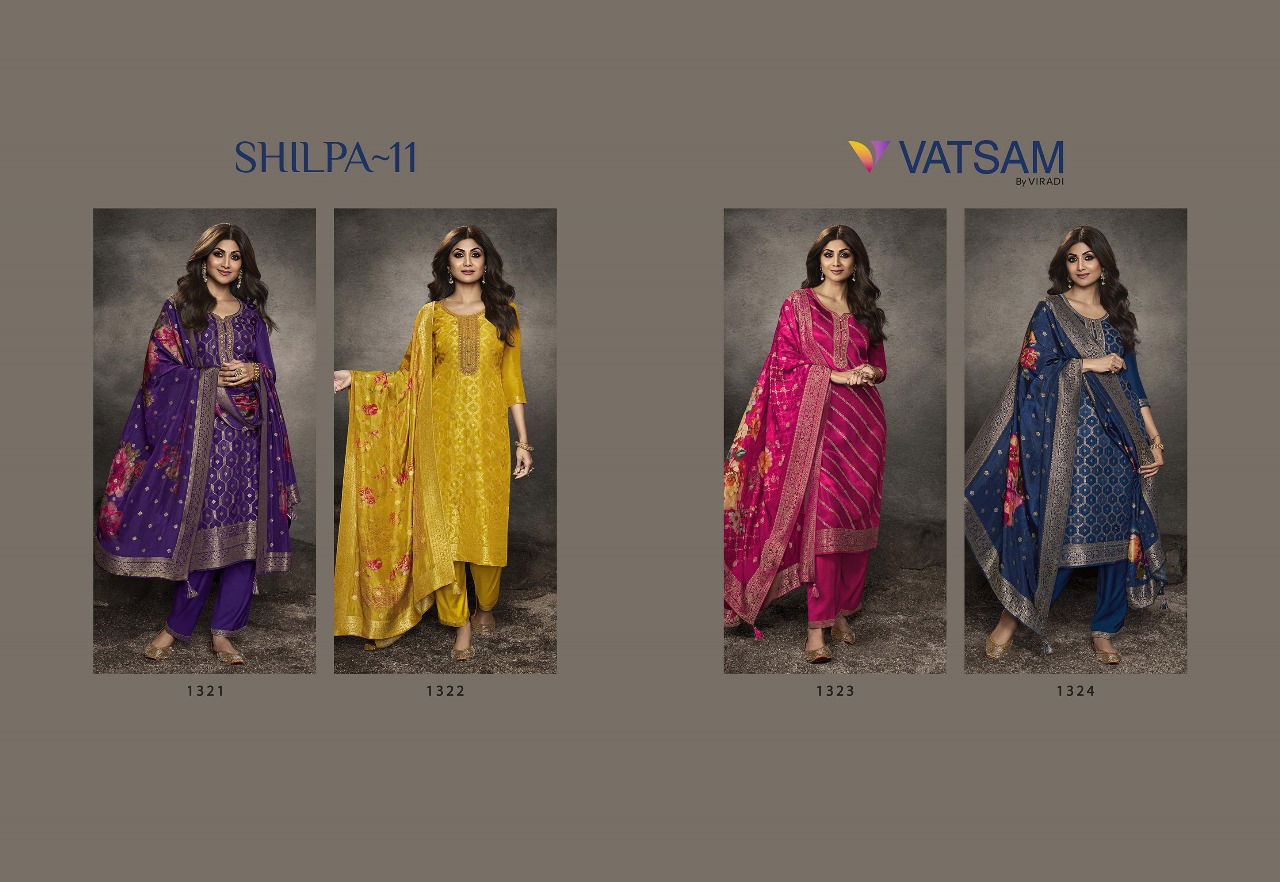 Vatsam Shilpa-11 Viscose Kurti Bottom With Dupatta Catalog