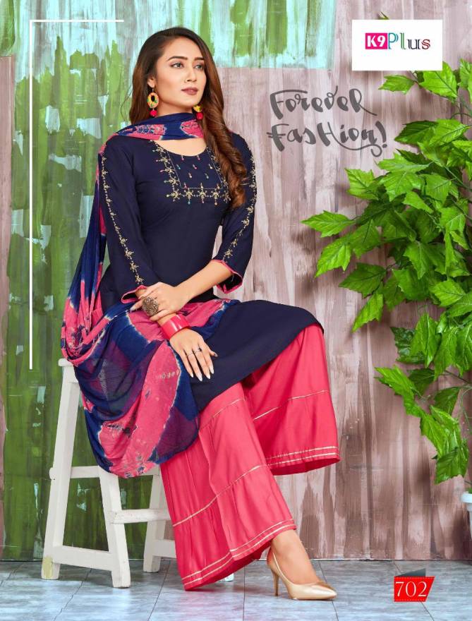 K9 Plus Latest Designer Sharara And Plazzo Suit Collection 
