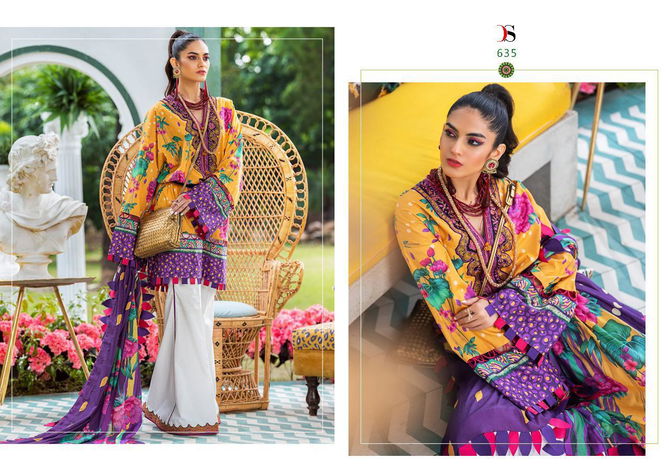 Elan Deepsy Pure Jam Cotton Printed Pakistani Salwar Suit Collections