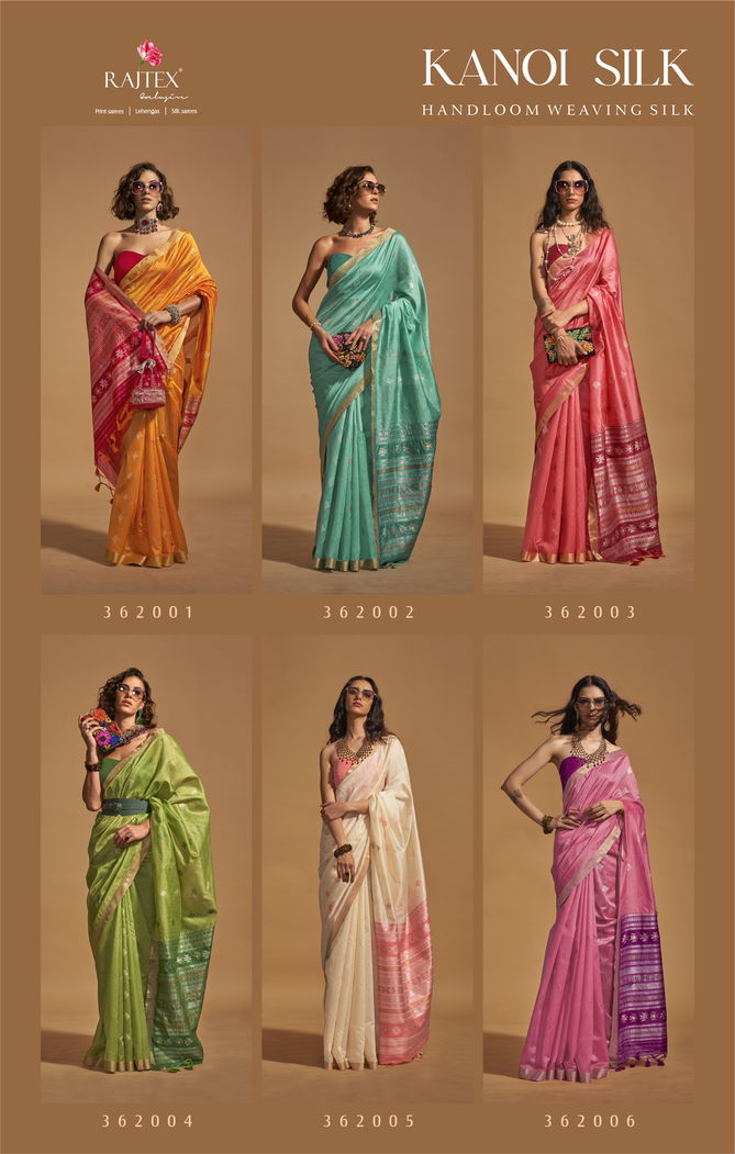 Kanoi Silk By Rajtex Handloom Weaving Silk Saree Orders In India