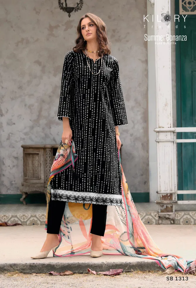 Summer Bonanza By Kilory Jam Cotton Printed Salwar Kameez Wholesale Price