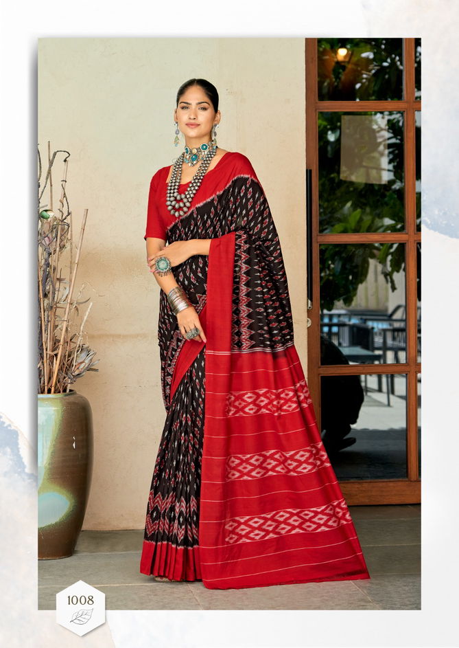 Barkha Plus By Sr Mul Mul Cotton Printed Daily Wear Saree Wholesalers In India