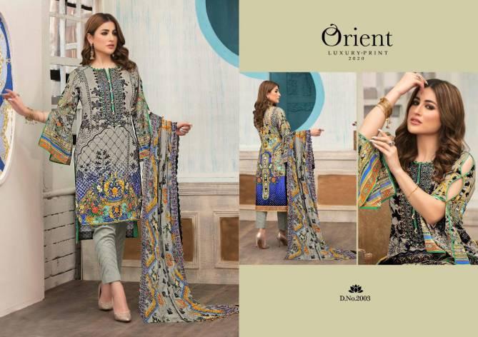 Orient NX Luxury Print 2020 Exclusive Karachi Cotton Dress Material Collection 