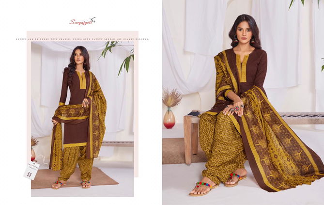 Suryajyoti Sui Dhaga 8 Latest Fancy Designer Casual Regular Wear Pure Cotton Stitched Collection 
