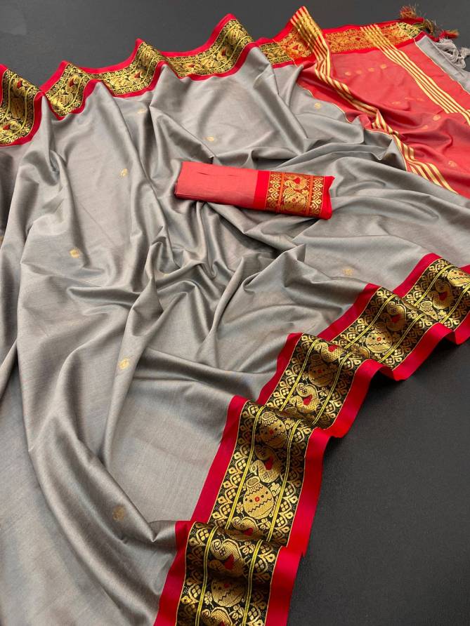 Matka Moor By Hb Cotton Silk Designer Non Catalog Sarees