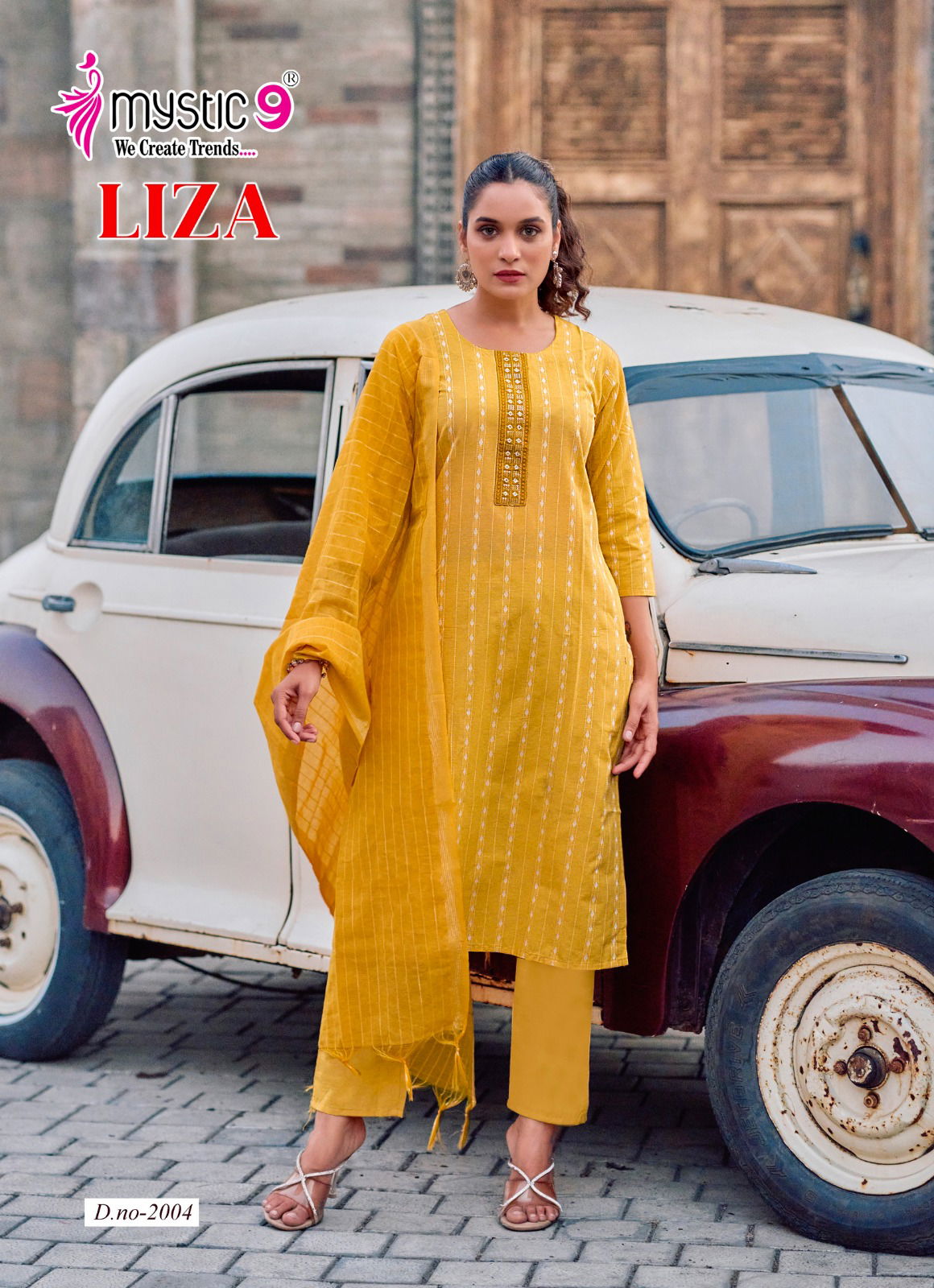 Liza Vol 2 By Mystic 9 Cotton Kurti With Bottom Dupatta Wholesale In Delhi