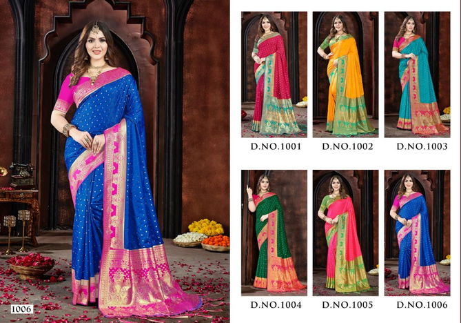 Rani Sahiba By Bunawat Silk Wedding Ladies Sarees Wholesale Market In Surat