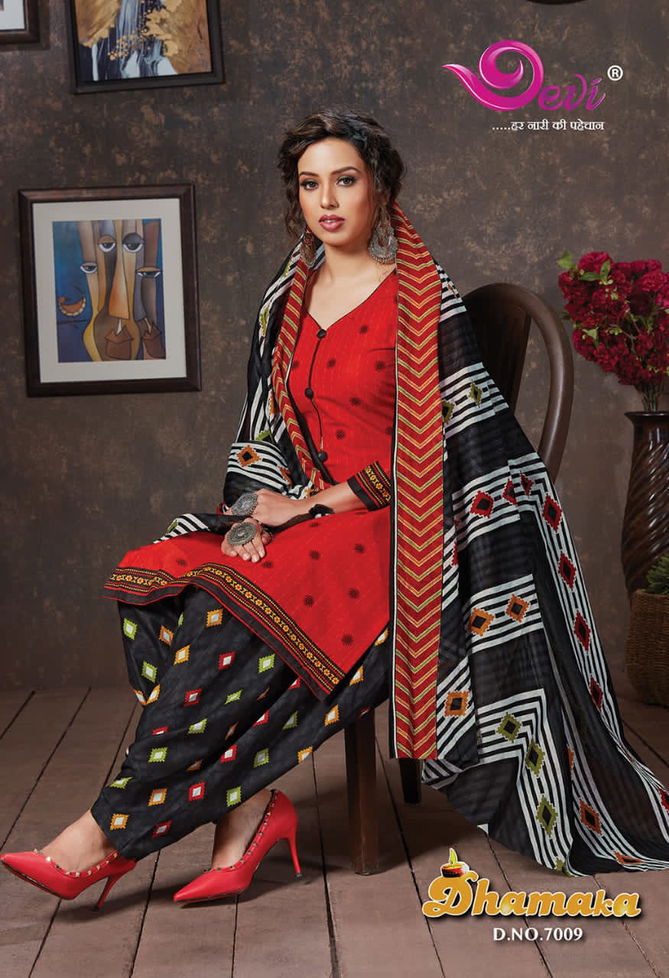 Devi Dhamaka 7 Latest Fancy Designer Regular Casual Wear Printed Pure Cotton Collection
