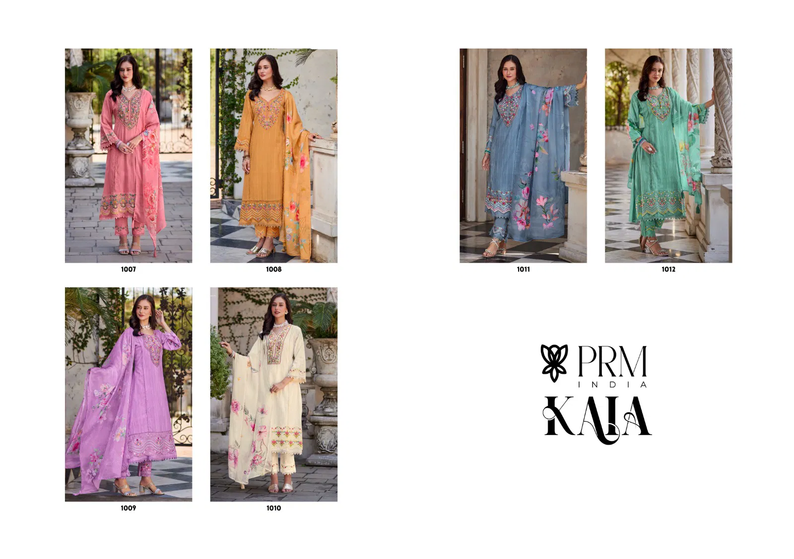 Kala By Prm Pure Cotton Embroidery Dress Material Wholesale Price In Surat