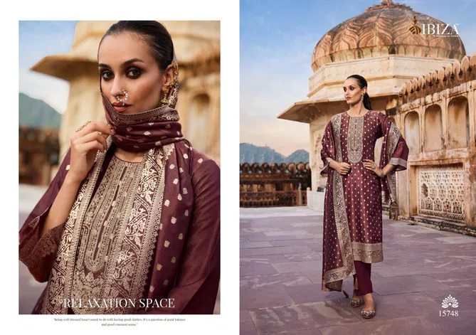 Tyohaar Ka Angan By Ibiza Banarasi Silk Salwar Kameez Orders In India