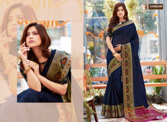 Sangam Odisha Festive Wear Silk Designer Sarees Collection