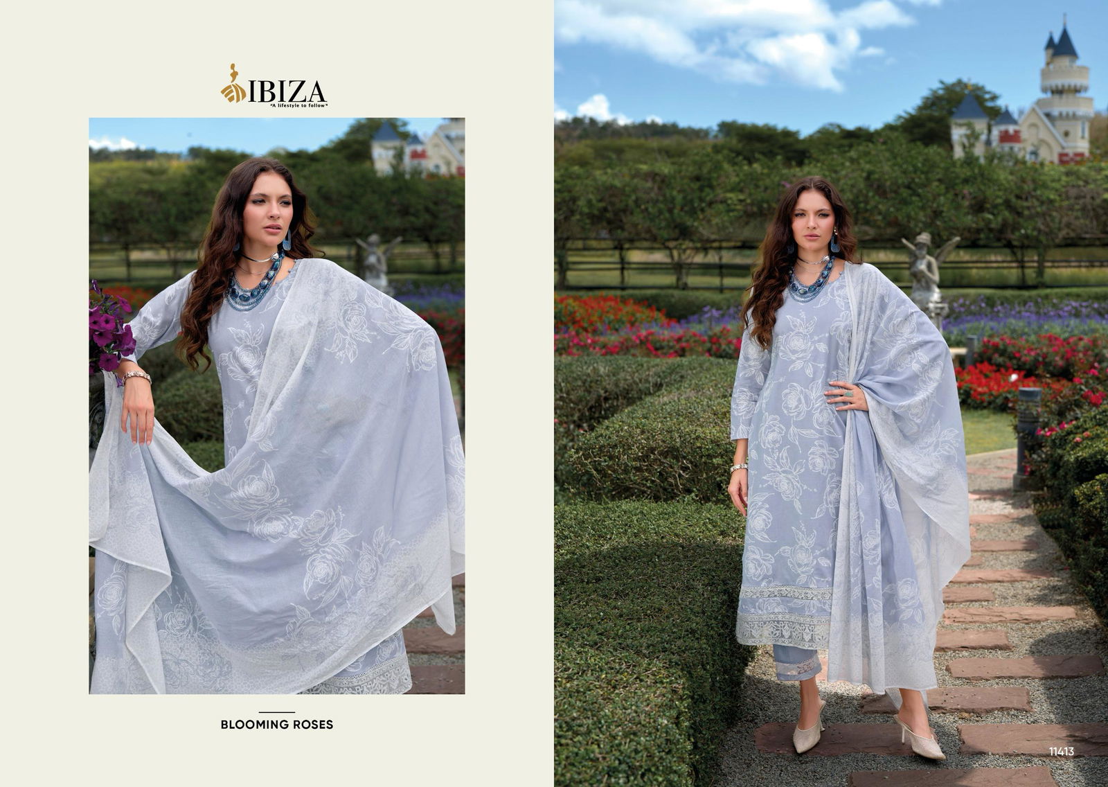 Orelia By Ibiza Camric Cotton Printed Designer Salwar Kameez Online Wholesale
