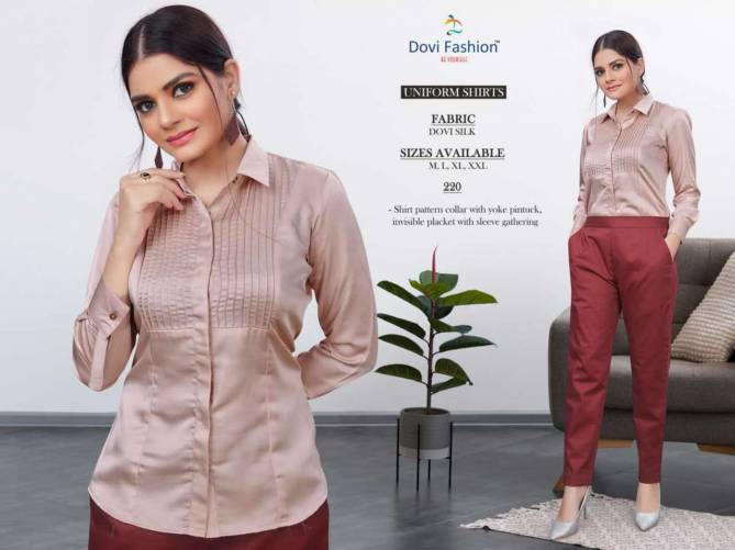 Uniform Shirts Latest Fancy Designer Casual Wear Satin Silk Shirt Collection