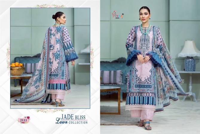 Shree Jade Bliss Casual Wear Lawn Cotton Embroidery Pakistani Salwar Kameez Collection
