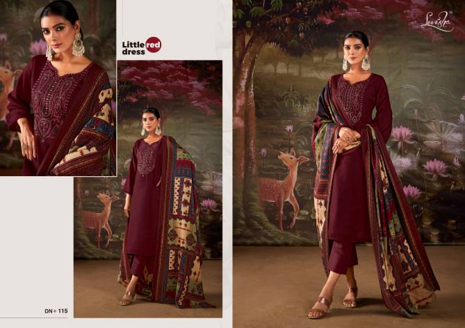 Nagma By Levisha Pashmina Kurti Bottom Dupatta Dress Material Catalog