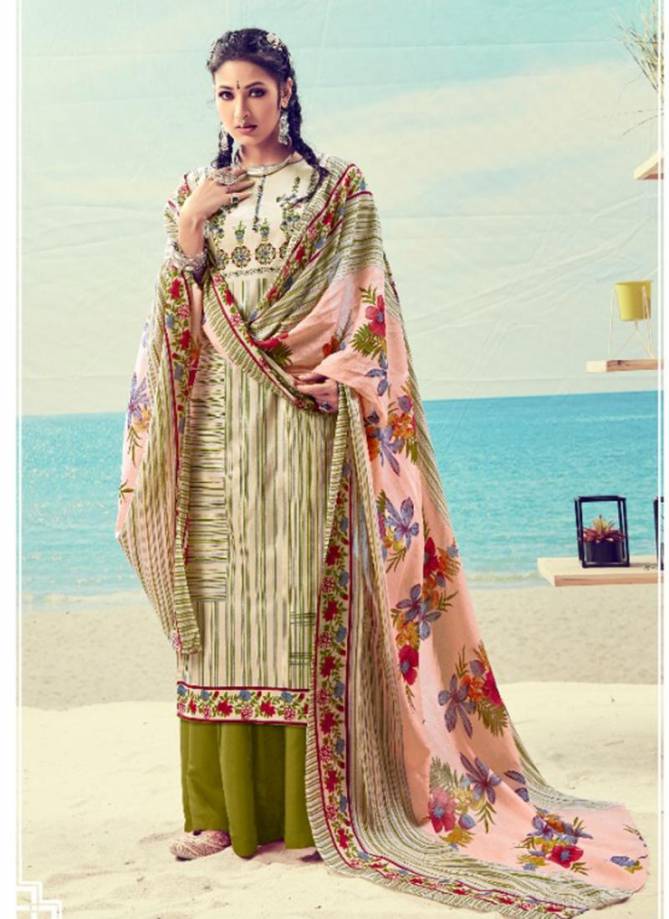 Regular Wear New Fancy Digital Printed Jam Cotton Palazzo Suits Collection