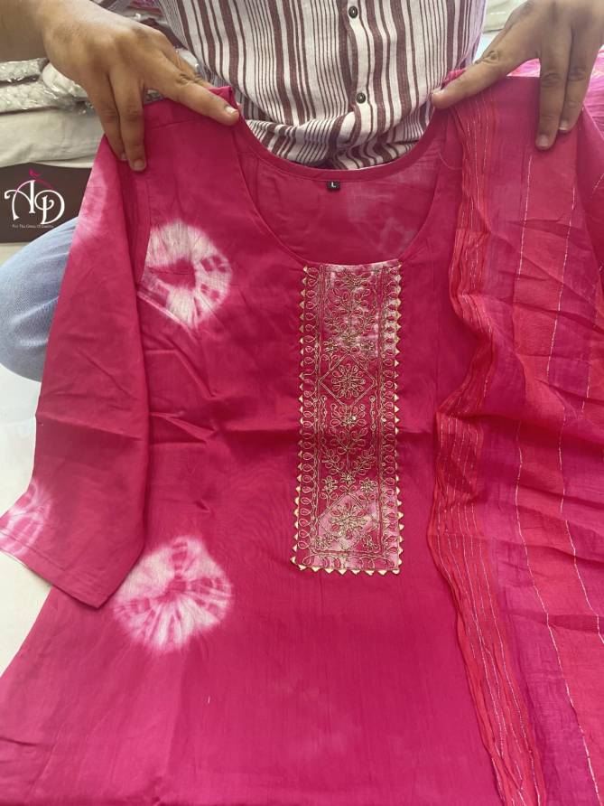 Akshar Designer Embroidery Wholesale Kurti With Dupatta in India