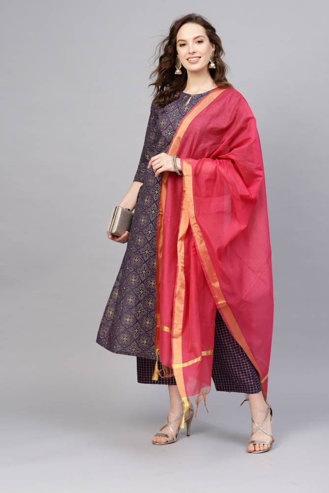 Indo Era Kurta Set 3 Lattest Designer Pure Cotton Readymade Collection