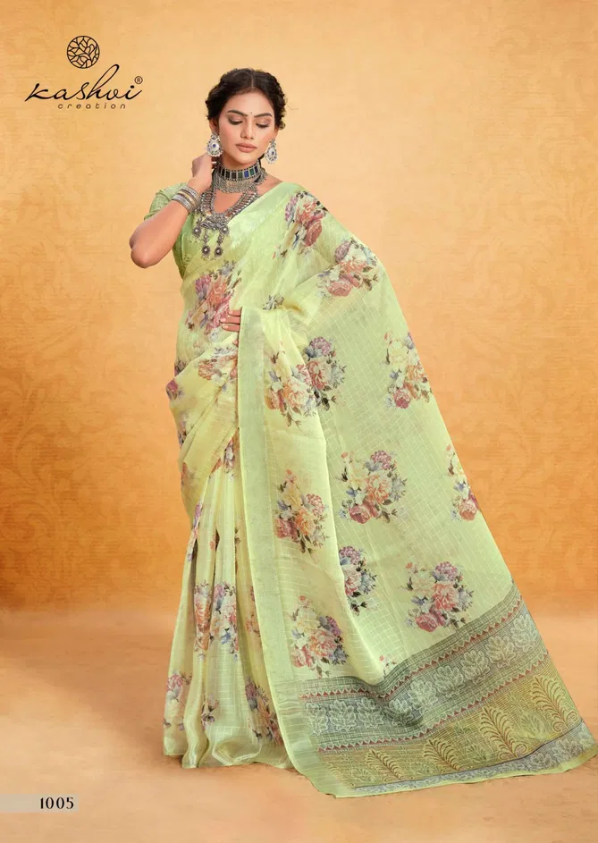 Butterfly By Kashvi Organza Tissue Wholesale Sarees Wholesalers In Delhi