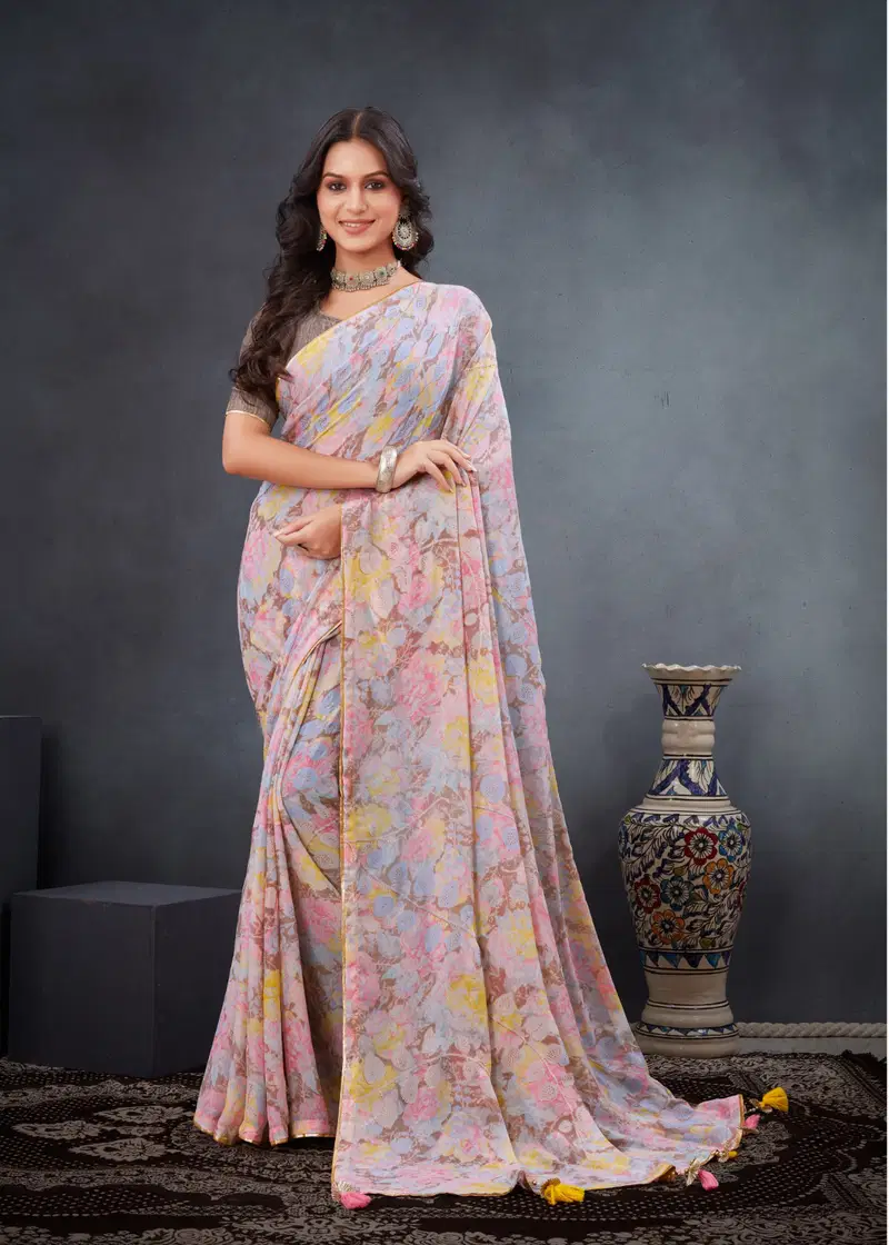 Dena By Stavan Daily Wear Fancy Saree Suppliers In India