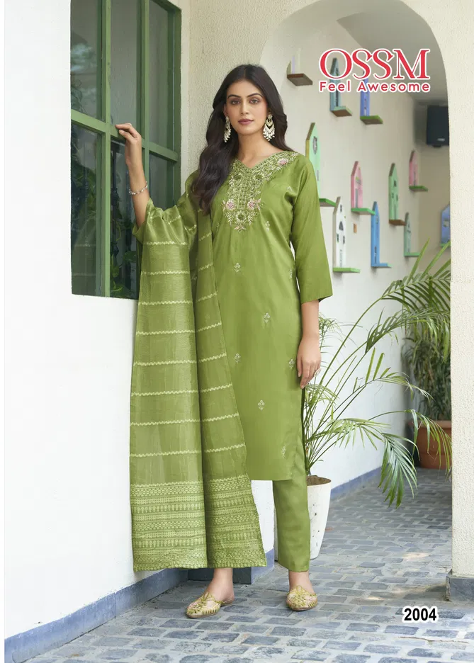 Mishu Vol 2 By Ossm Top Bottom With Dupatta Manufacturers