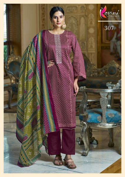 Ruhi By Kesari Lawn Pure Jaam Embroidery Dress Material Orders In India