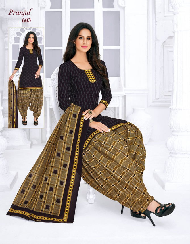 Pranjul Priyanka vol 6 Exclusive Printed Cotton Daily Wear Dress Material Collection 