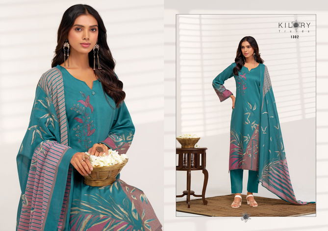 Ruhani By Kilory Jam Cotton Printed Salwar Kameez Suppliers In India