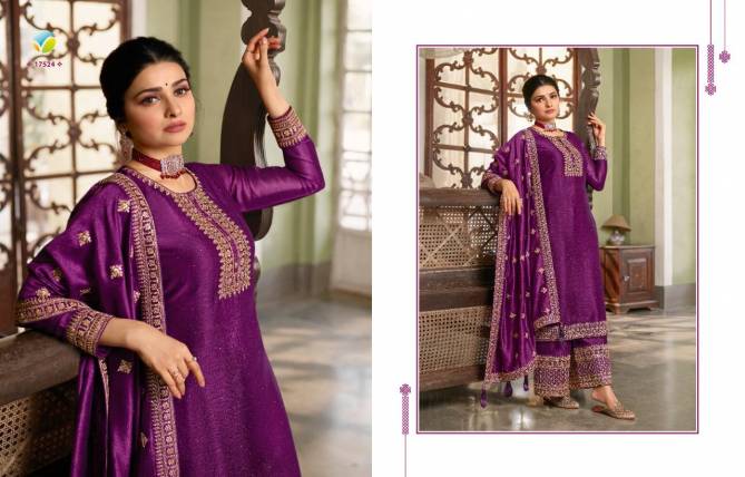 Vinay Kaseesh Shaheen 2 Hitlist Embroidery Wedding Palzzo Suits
