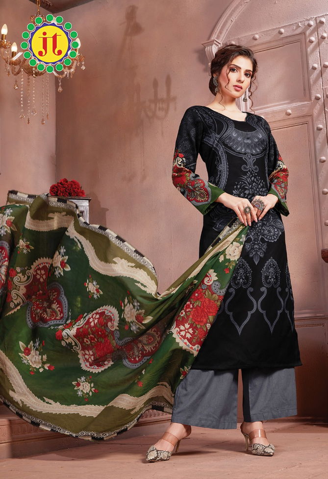 Jt Afsana Latest Fancy Designer Regular Casual Wear Printed Cotton Dress Material Collection
