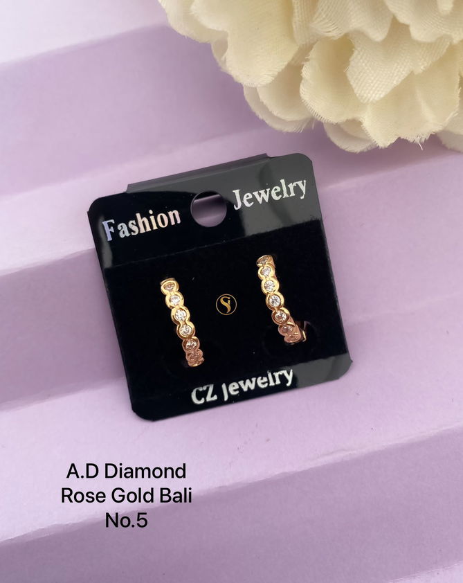 Diamond Rose Gold And Silver Tops Exporters in India