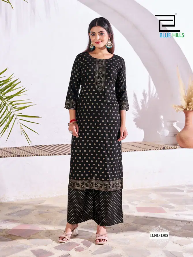 Reels Vol 15 By Blue Hills Rayon Kurti With Bottom Wholesale Online