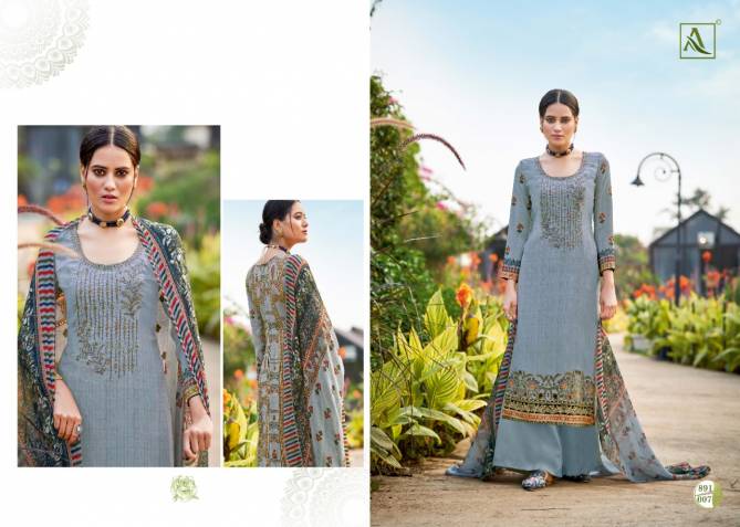 Alok Kasturi Crepe Casual Daily Wear Digital Printed Designer Dress Material Collection
