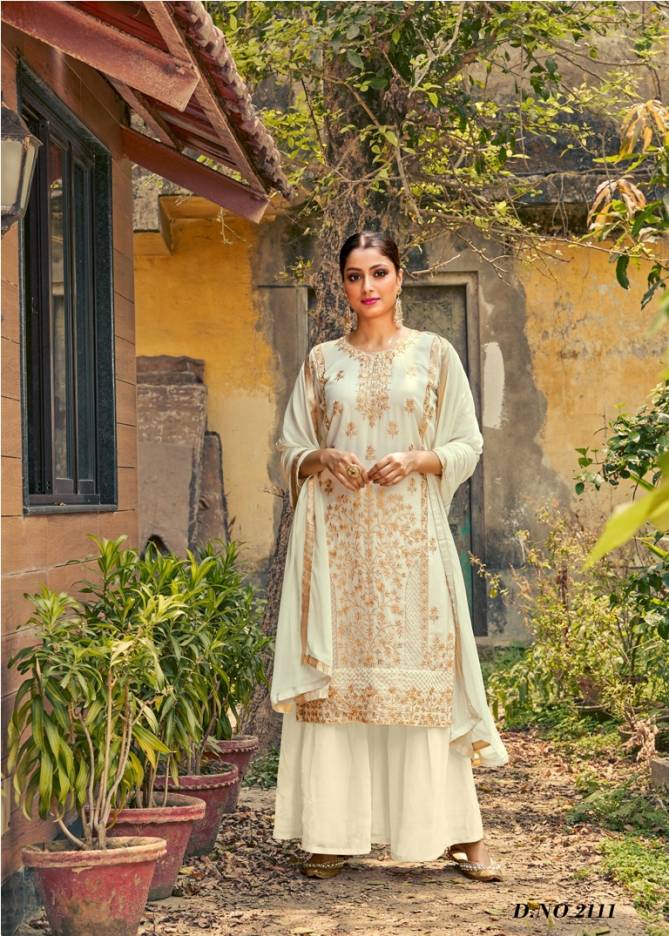 New Arrival Twisha 21 Latest fancy Designer Festive Wear Georgette Embroidered Salwar Kameez Collection
