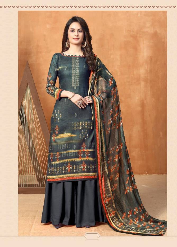 Anita Kesariya Noor Latest fancy Regular Wear Pure Cambric Digital Printed Designer Dress Material Collection