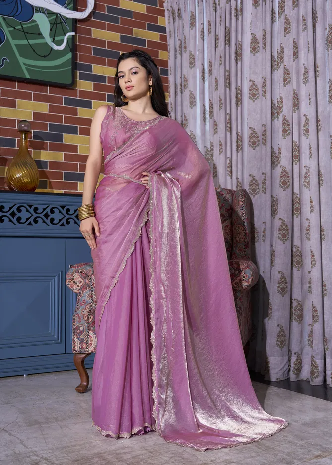 Mitali By Nari Fashion Fendi Two Ton Silk Saree Suppliers In India