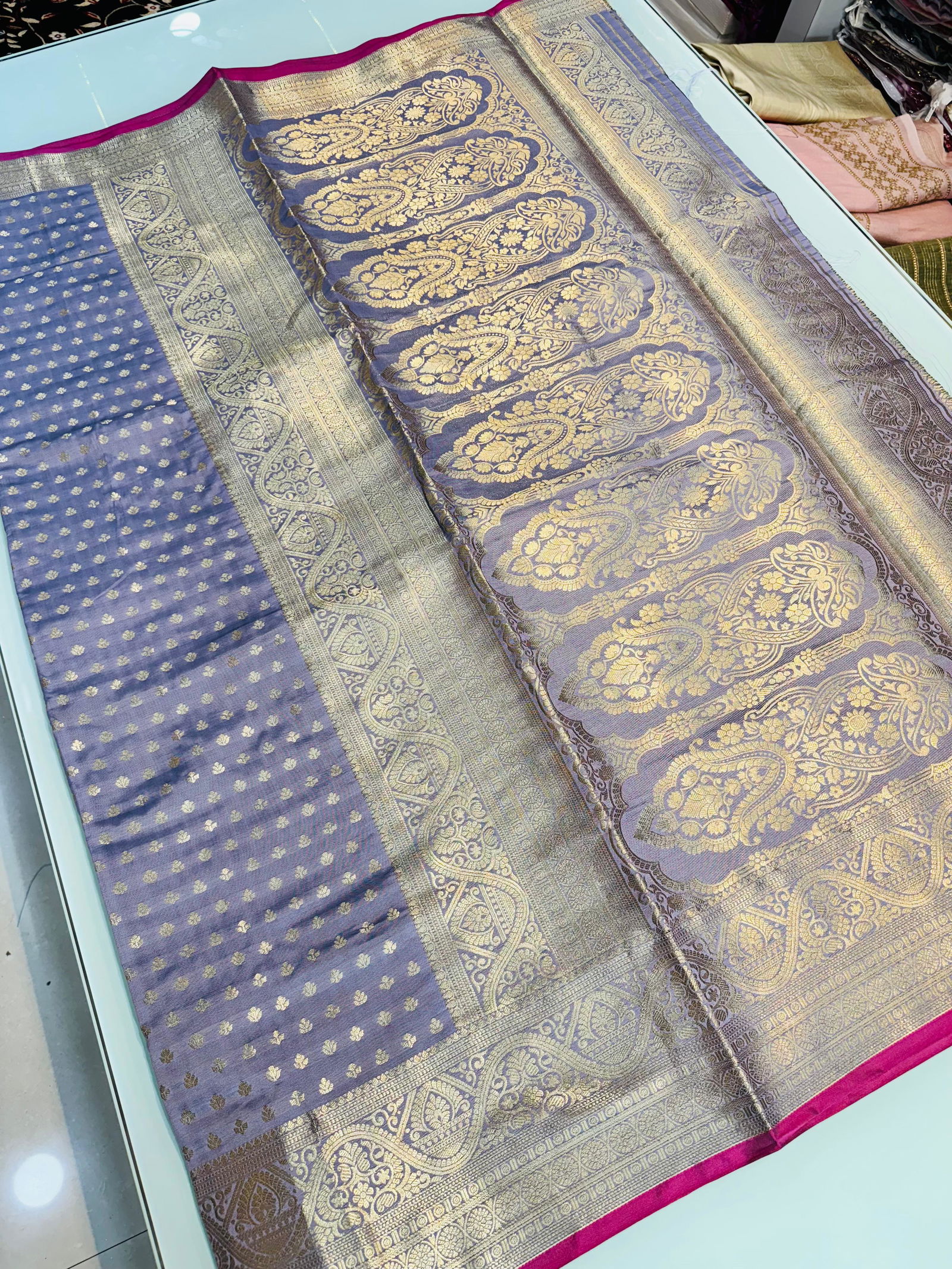 Pure 2 By Policona Pure Soft Silk Handloom Wedding Wear Wholesale Saree In India