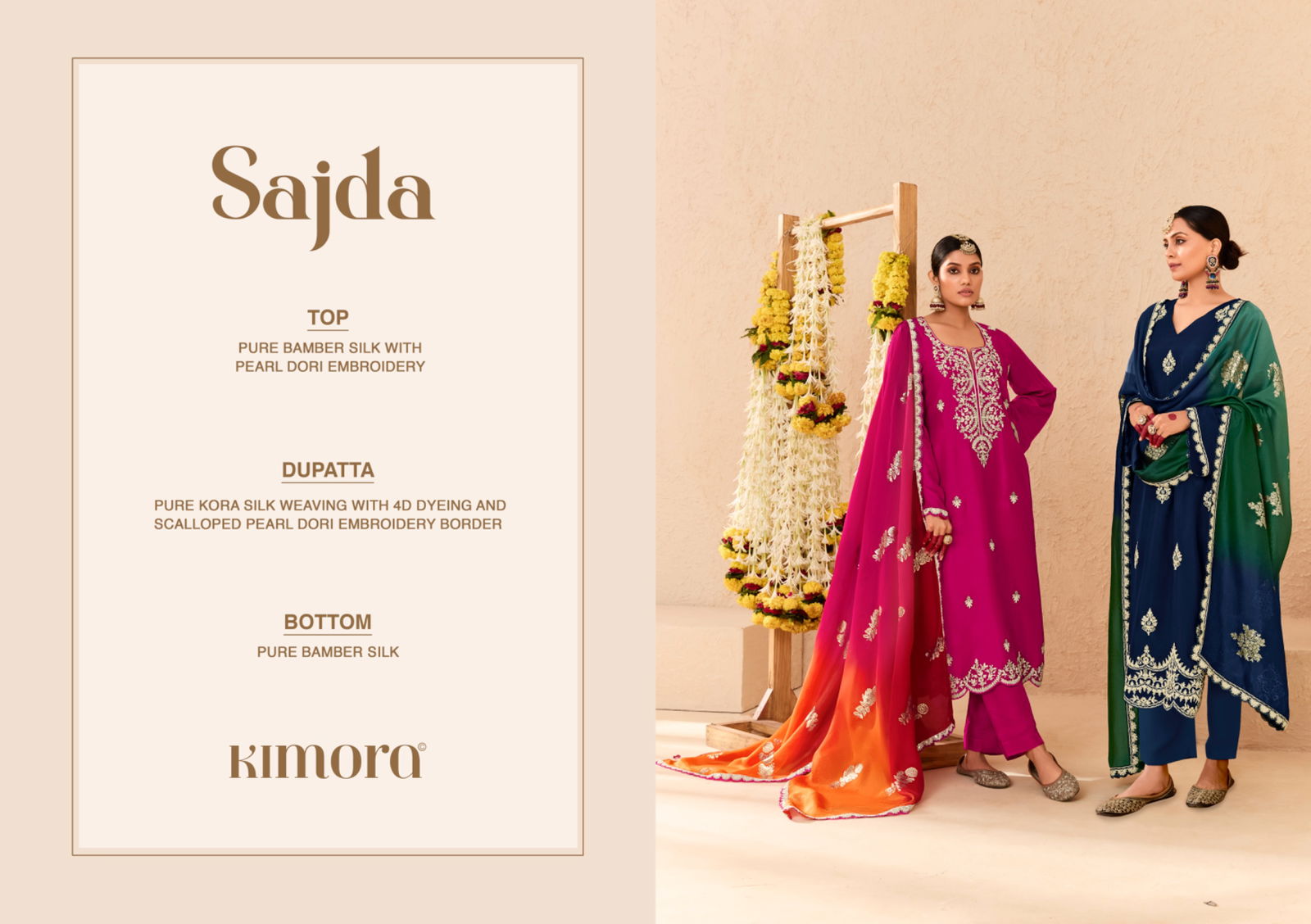 Sajda Vol 53 By Kimora Heer Fancy Embroidery Salwar Suits Orders In India