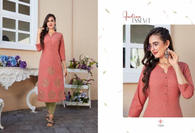 New Latest Zohie Designer Rayon Party Wear And Casual Wear Kurties Collection 
