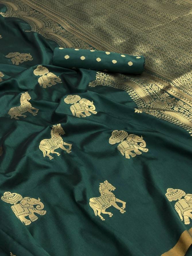 Niharika Silk 49 Latest Fancy Designer Heavy Festive Wear Banarasi jacquard Saree Collection
